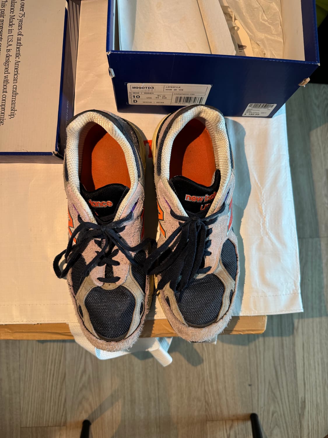 뉴발란스 990v3 MADE IN USA 테디산티스 애머시스트 상품이미지2