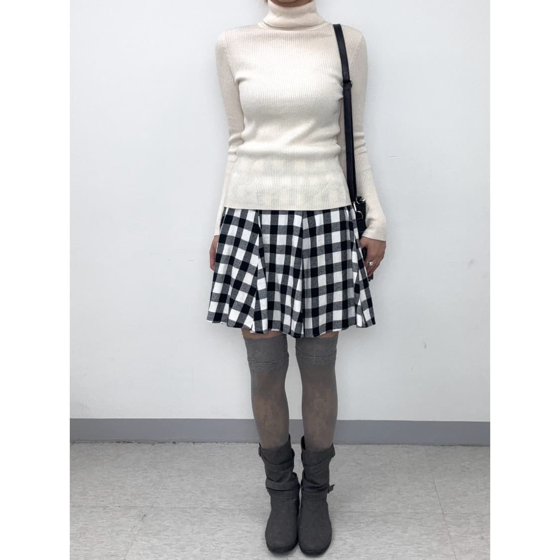 빈티지 아이보리 롱슬리브 이너 니트 상품이미지2