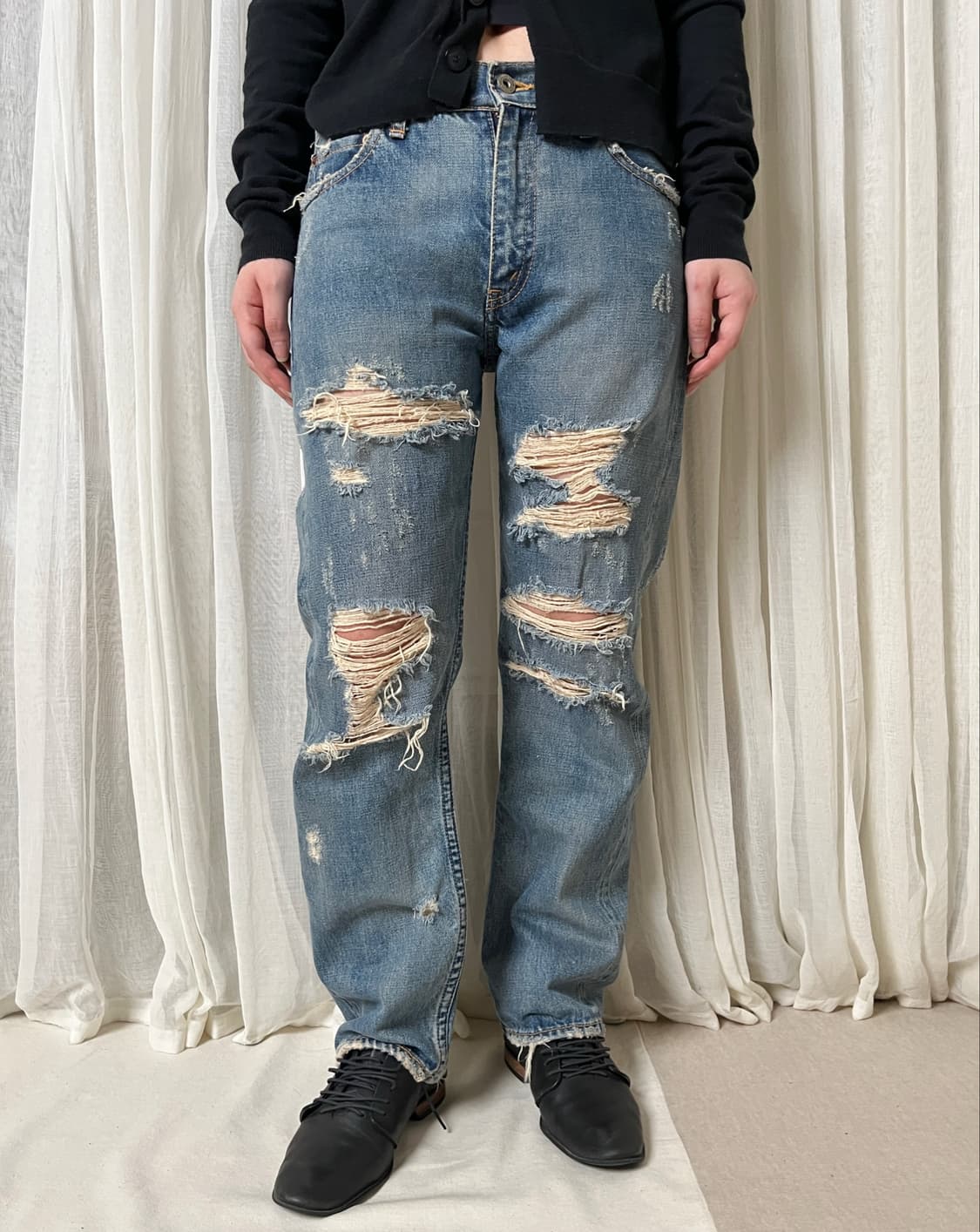꼼데가르송 준야와타나베 데미지 데님 junya watanabe 상품이미지8