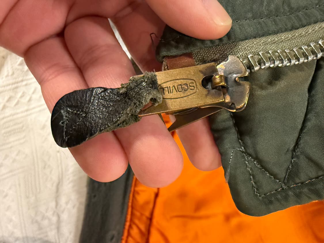 70s ALPHA INDUSTRIES (MA-1) XL 상품이미지4