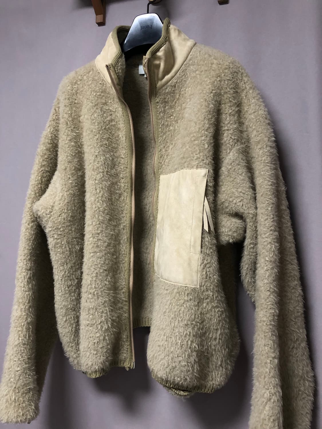 요크 3G 브리티시 퍼 니트 플리스 블루종 상품이미지3