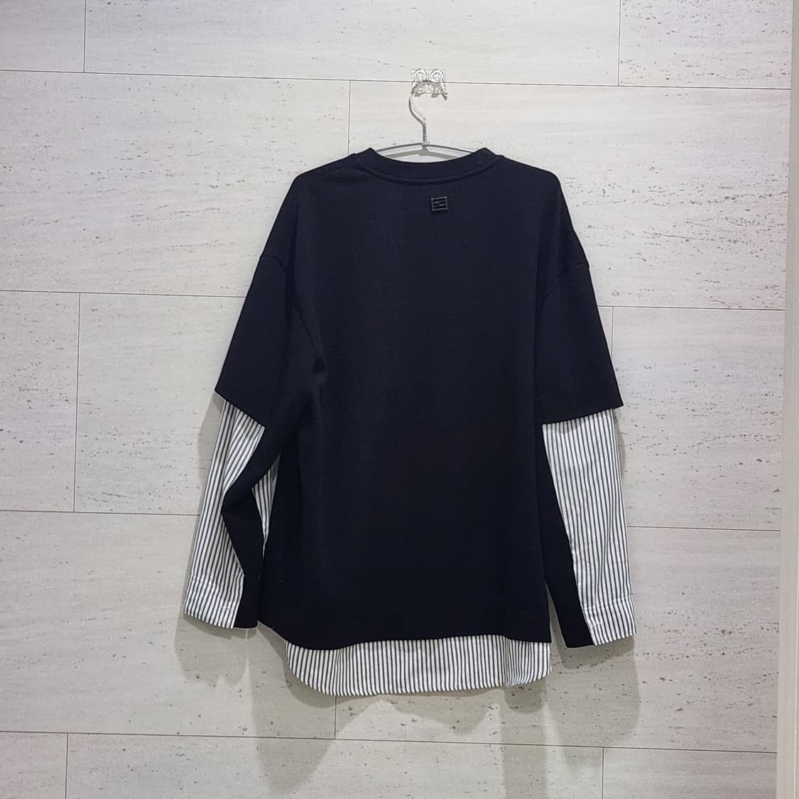 시스템옴므 롱슬리브 블랙/스트라이프 상품이미지6