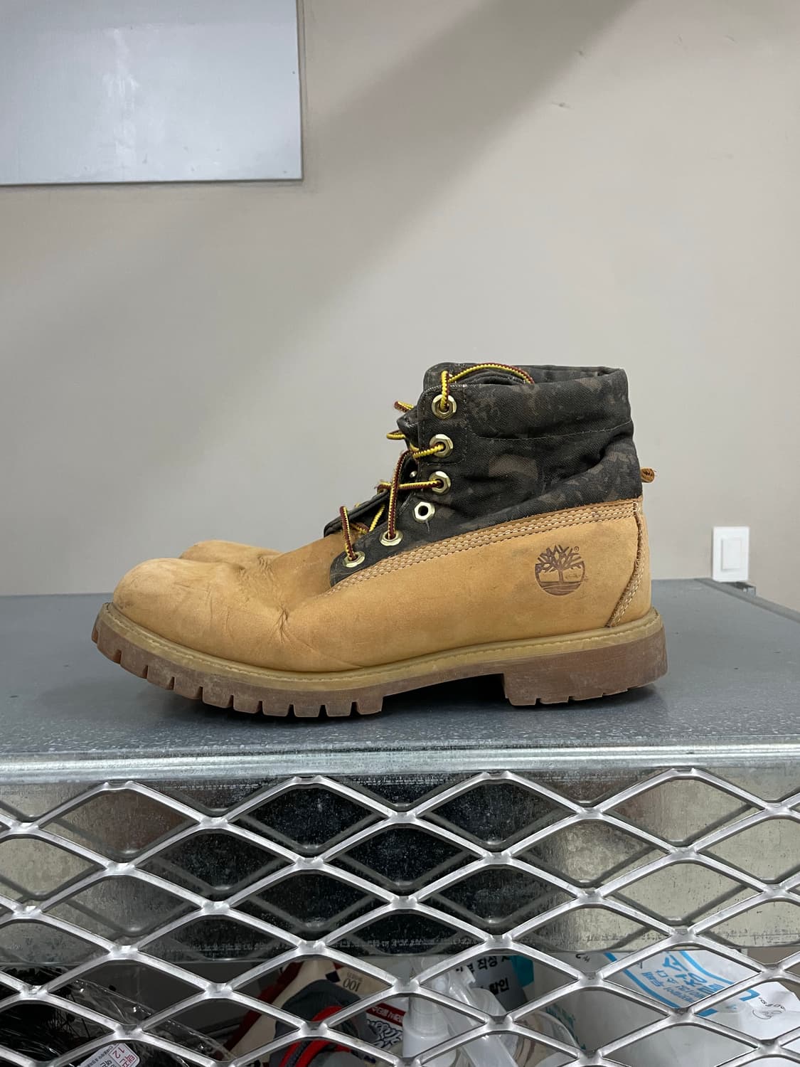 팀버랜드 롤탑 카모 부츠 US8 (gr-4034) 상품이미지1