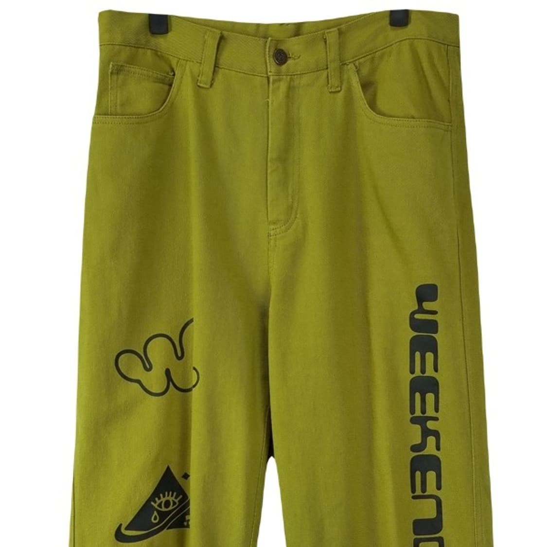 [위캔더스] 레트로 퓨처 팬츠 카키 면바지 M19988 상품이미지4