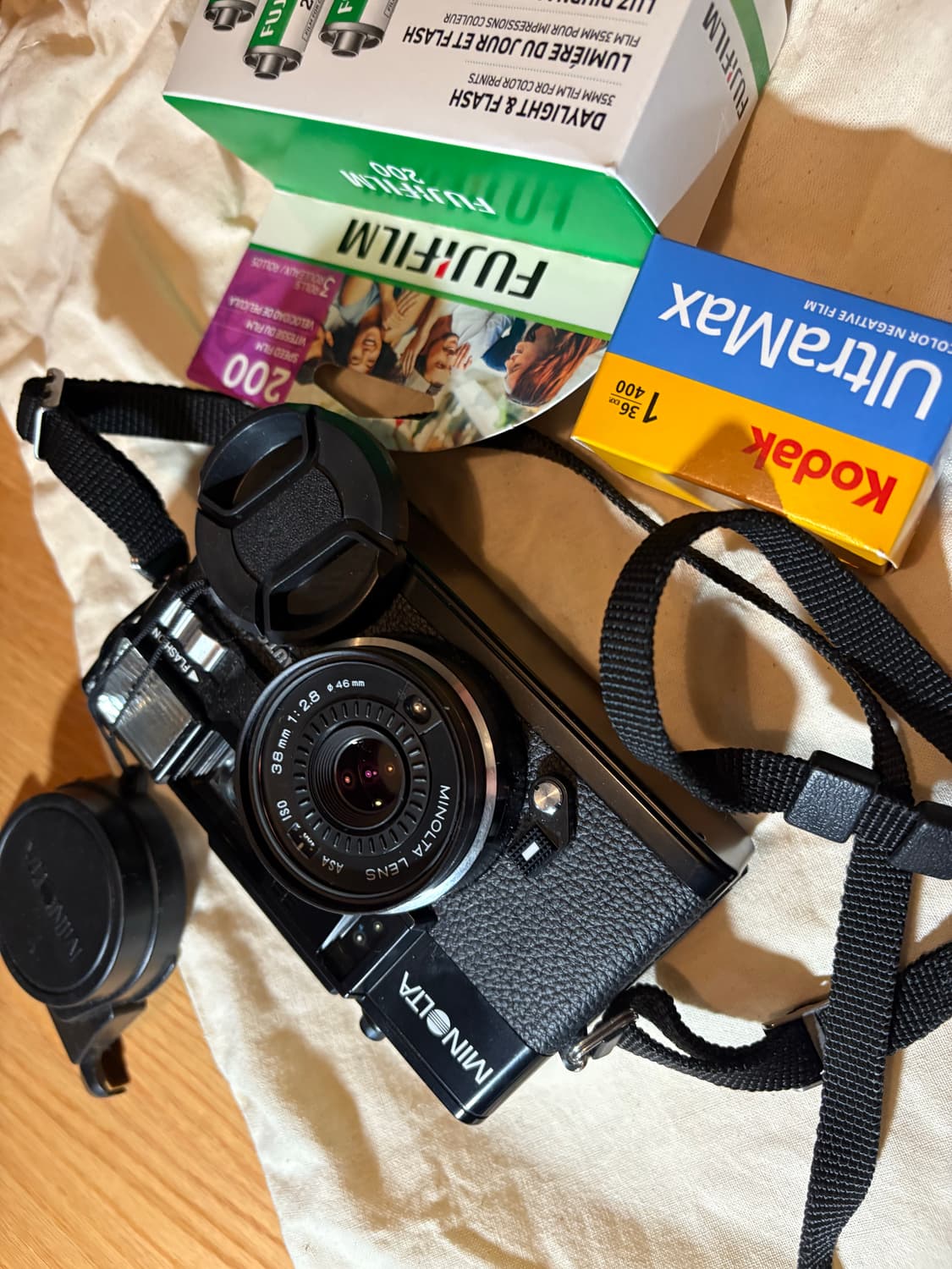 미놀타 하이매틱 af-d + 필름 4개 상품이미지3