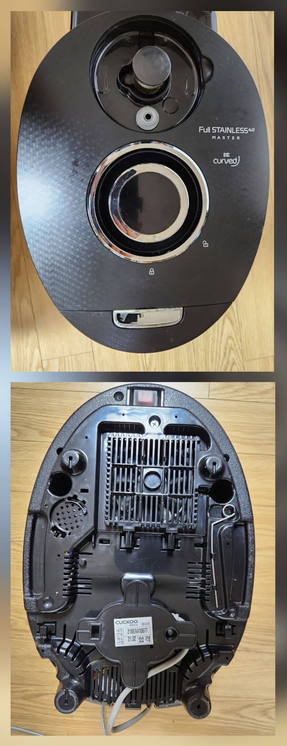 쿠쿠 6인용 IH 전기압력밥솥 JHR0660FBM (에코커브드내솥) 상품이미지5