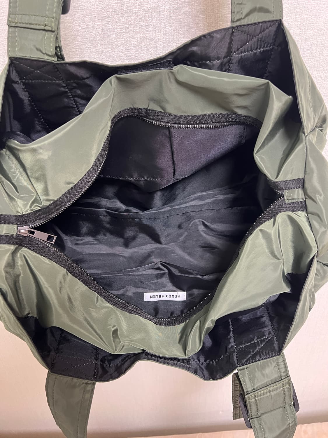 헤더헬렌 BAGUETTE MULTI BAG KHAKI 상품이미지2