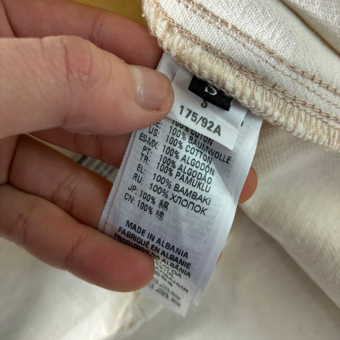 Dissel 디젤 코튼 웨스턴 크림아이보리 셔츠 자켓 상품이미지6