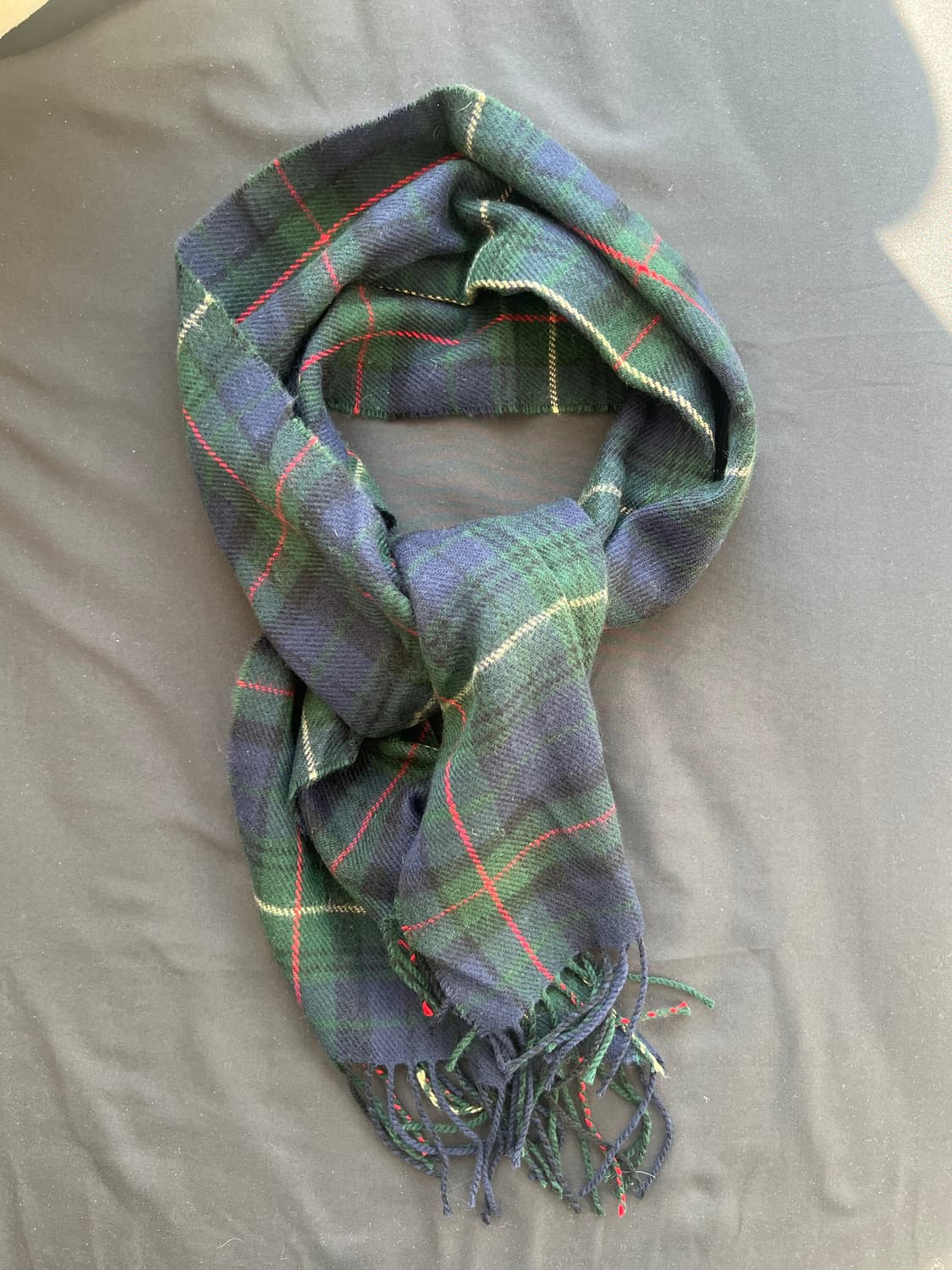 체크 머플러 상품이미지1