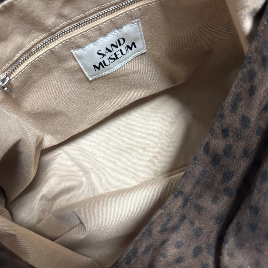 샌드뮤지엄 CACTUS HOBO BAG [Leopard Brown] 상품이미지3