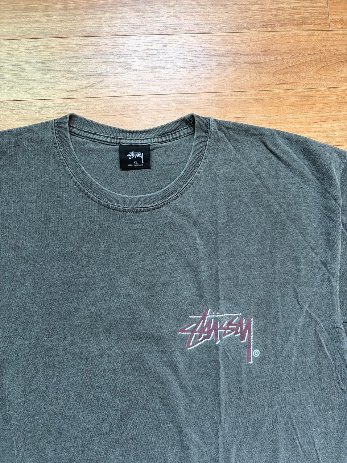 [XL] 스투시 피그먼트 티셔츠 상품이미지2