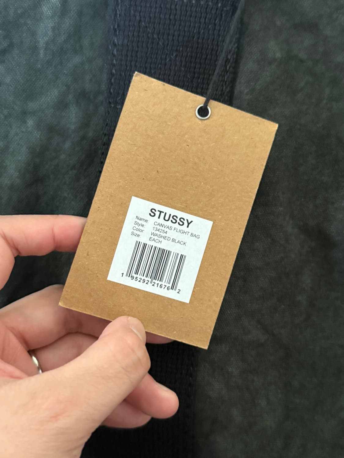 스투시 캔버스 플라이트 백 가방 상품이미지2