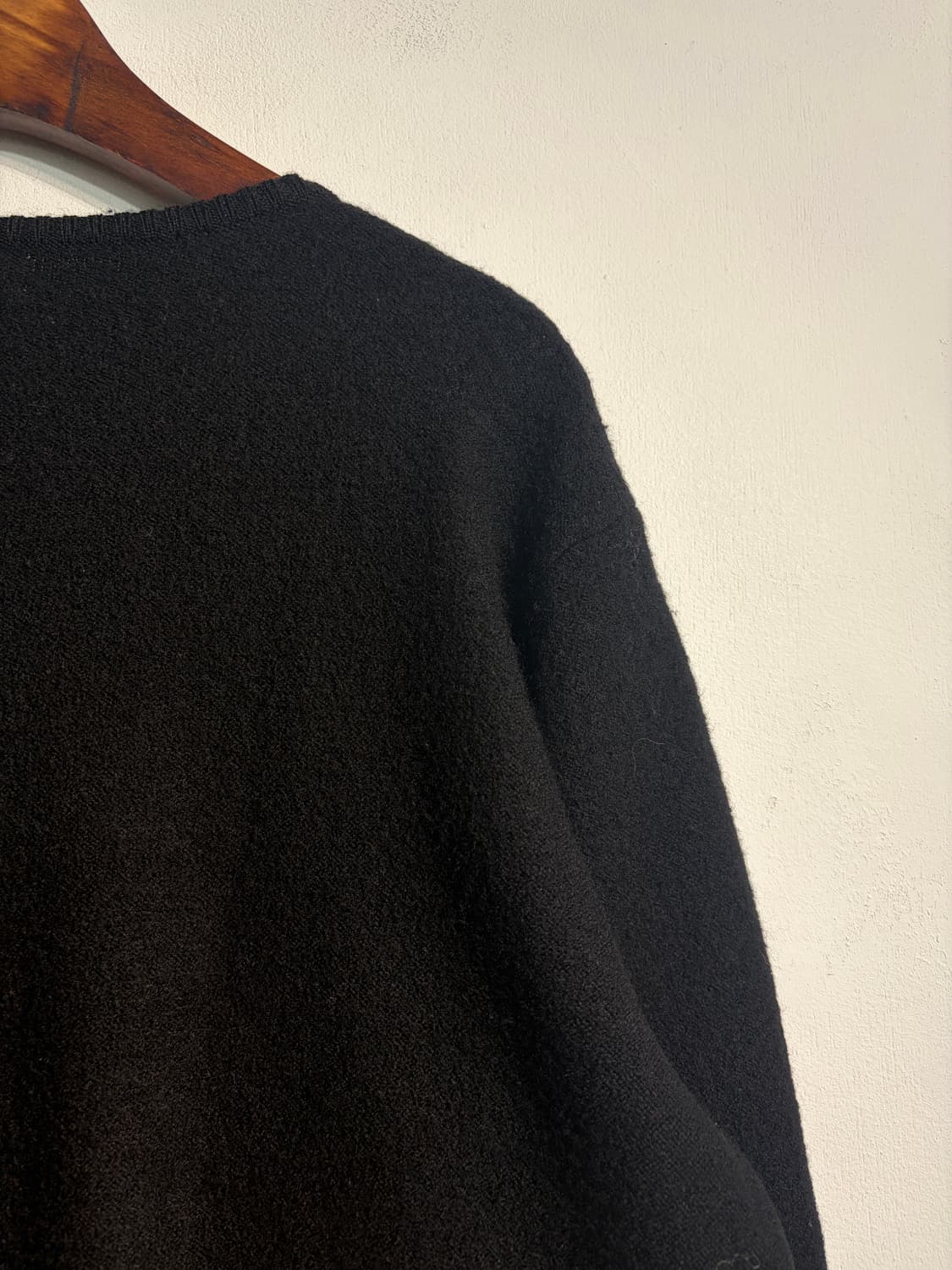 울 100% 눈송이 니트집업 wool 100% 상품이미지9