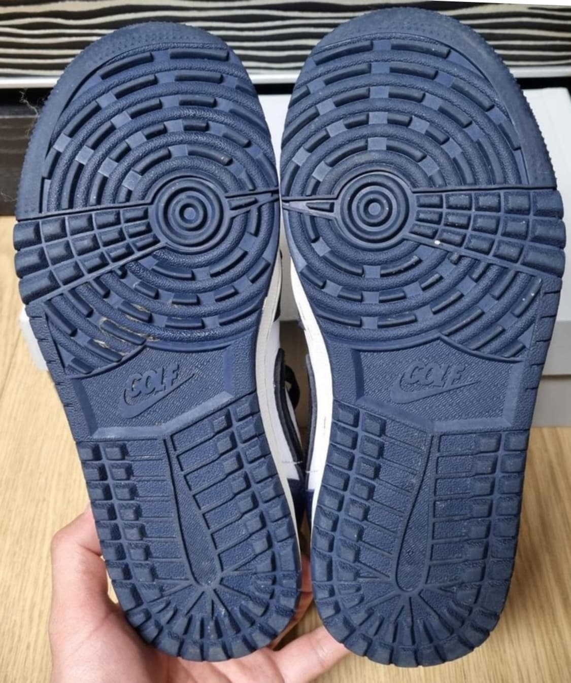 나이키 에어조던1 로우 골프화 미드나잇 네이비 상품이미지9
