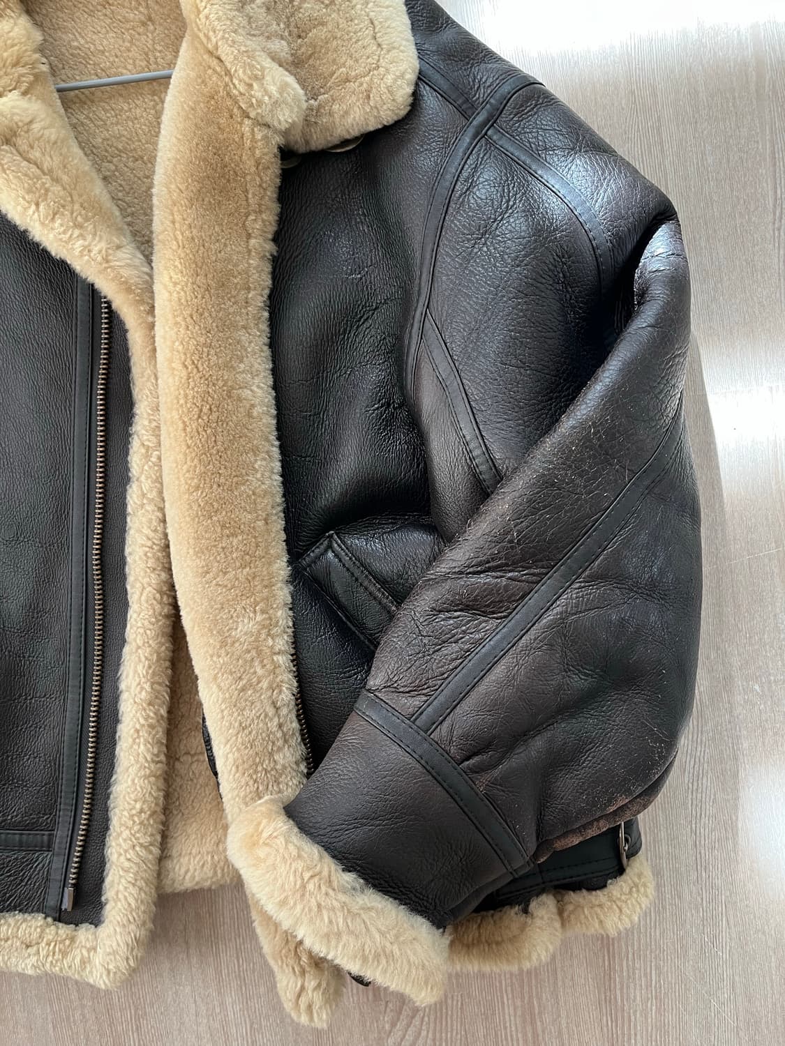 [105-110] 양가죽 B3 B6 리얼레더 남자 무스탕 JK멤버스 상품이미지2