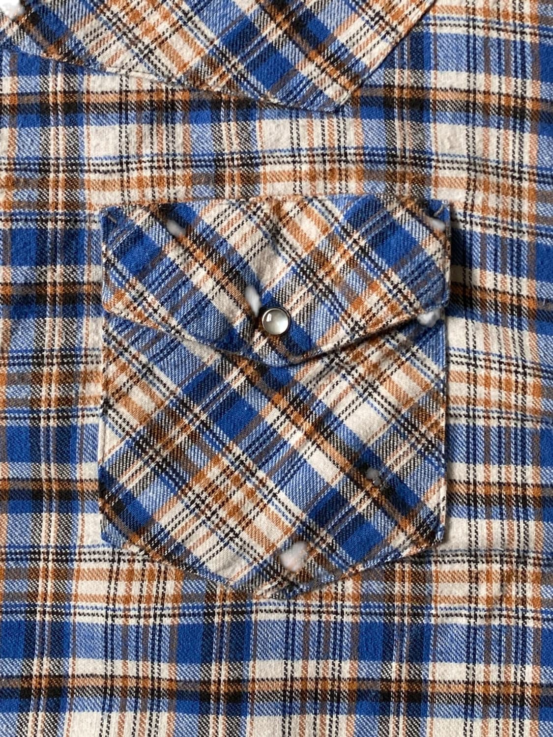 포켓 체크 셔츠 (Man 3XL) AB0618 상품이미지8