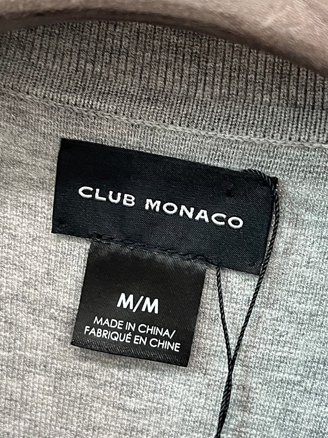 95-100) 클럽모나코 24ss 카라 니트집업  상품이미지7