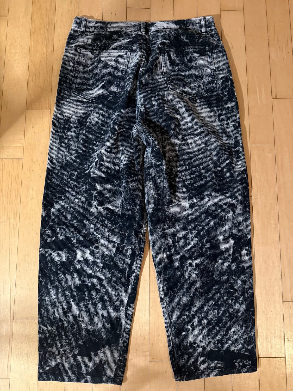 자라 타이다이 패턴 코듀로이 팬츠 32 상품이미지2