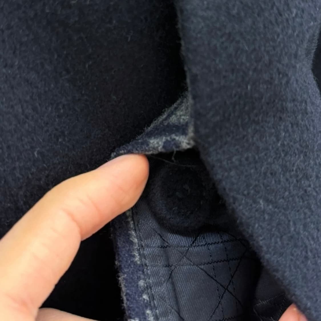 디올 울 캐시미어 코트 자켓 (택,인보이스,커버⭕️) 상품이미지8