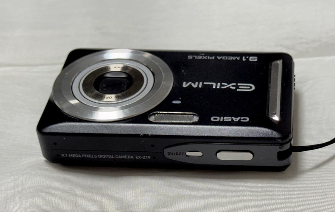 [작례O] 카시오 엑슬림 Xilim ex-z19 블랙 디카 빈티지 카메라 상품이미지4