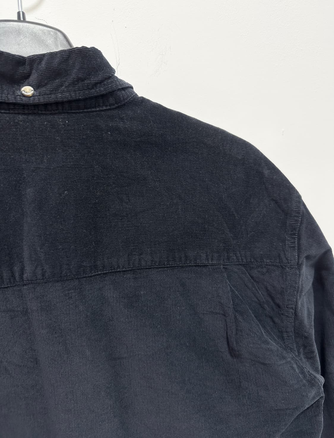 Corduroy black shirts 상품이미지6