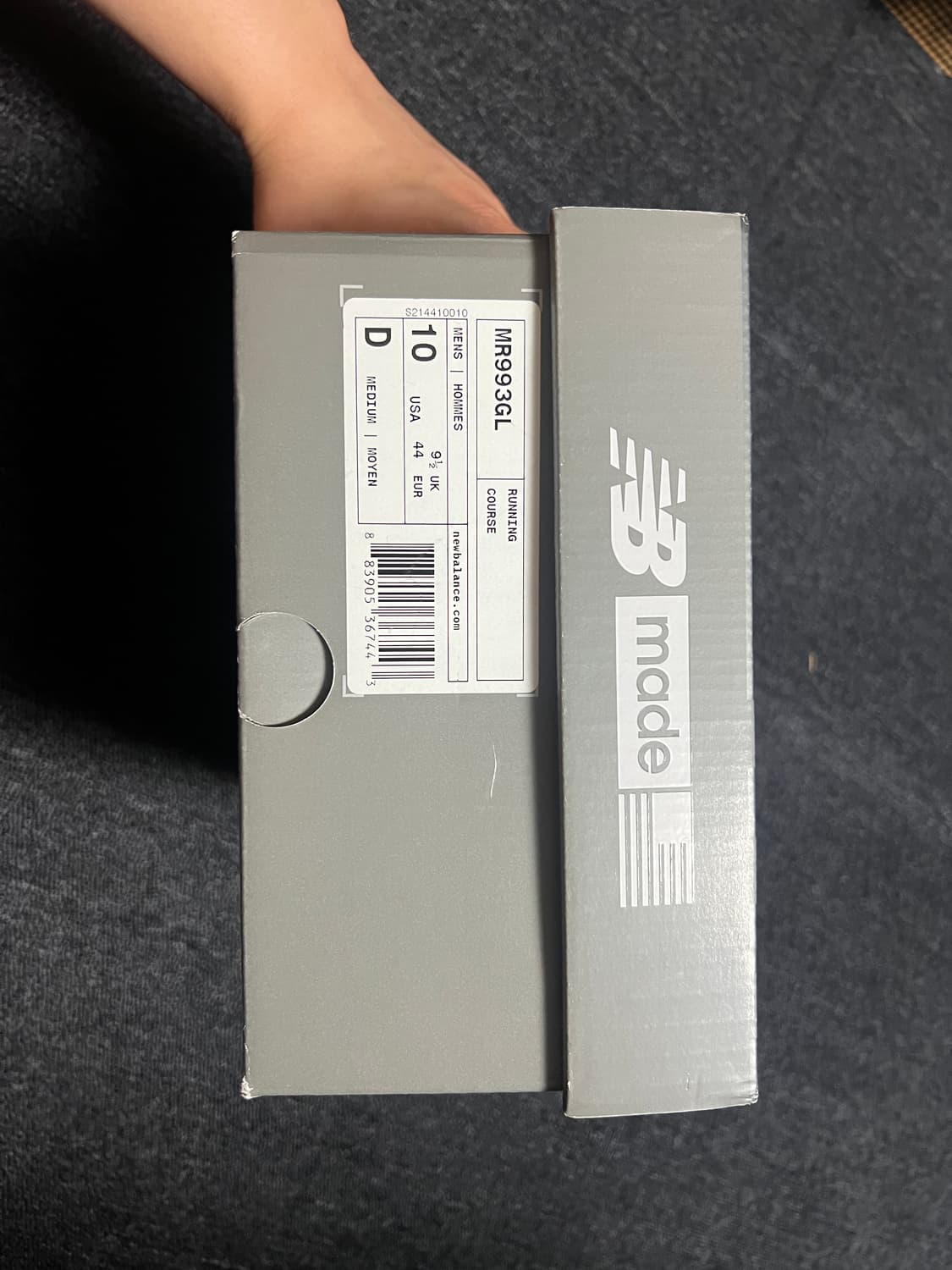 뉴발란스 993 메이드 인 USA 그레이 - D 스탠다드 상품이미지7