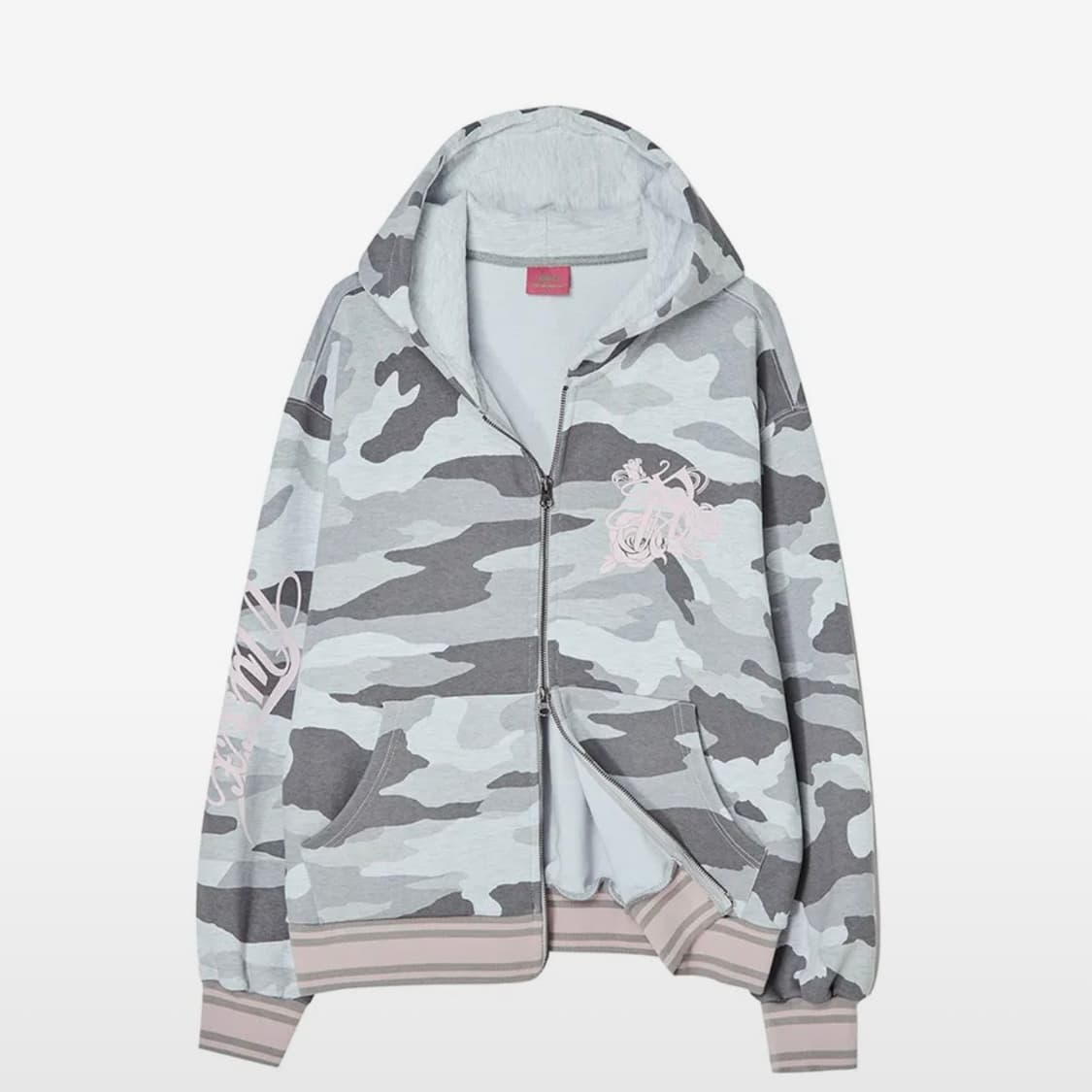 NYXX 엔와이엑스엑스 카모 후드집업 EMBLEM PRINTING HOO 상품이미지2