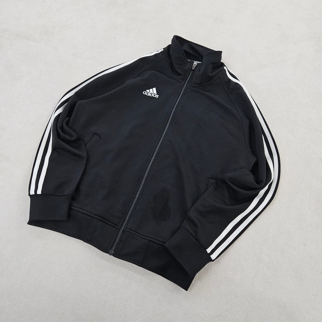 [S(90)] 아디다스 클래식 삼선 트랙탑 져지 집업 자켓 0114YH1 상품이미지1