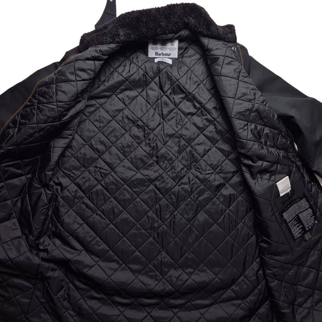 [16] 바버 스노우맥 쉐르파 카라 왁스코트 상품이미지8