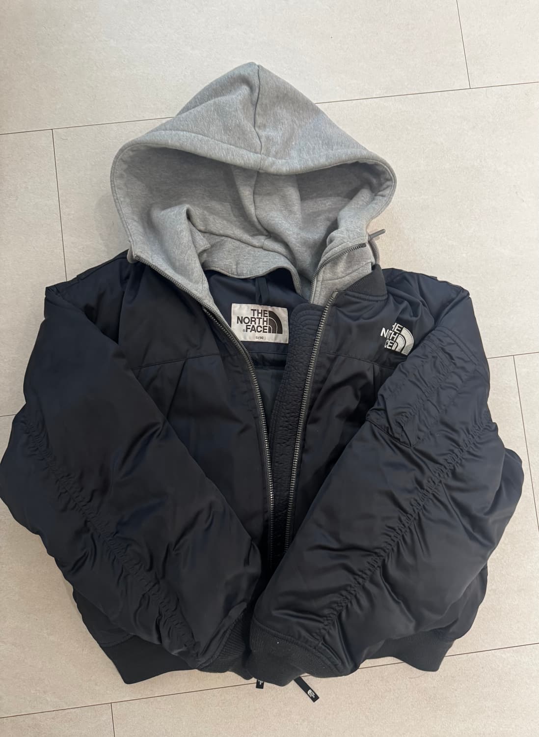 노스페이스 화이트라벨 클루아네 다운 봄버 상품이미지2