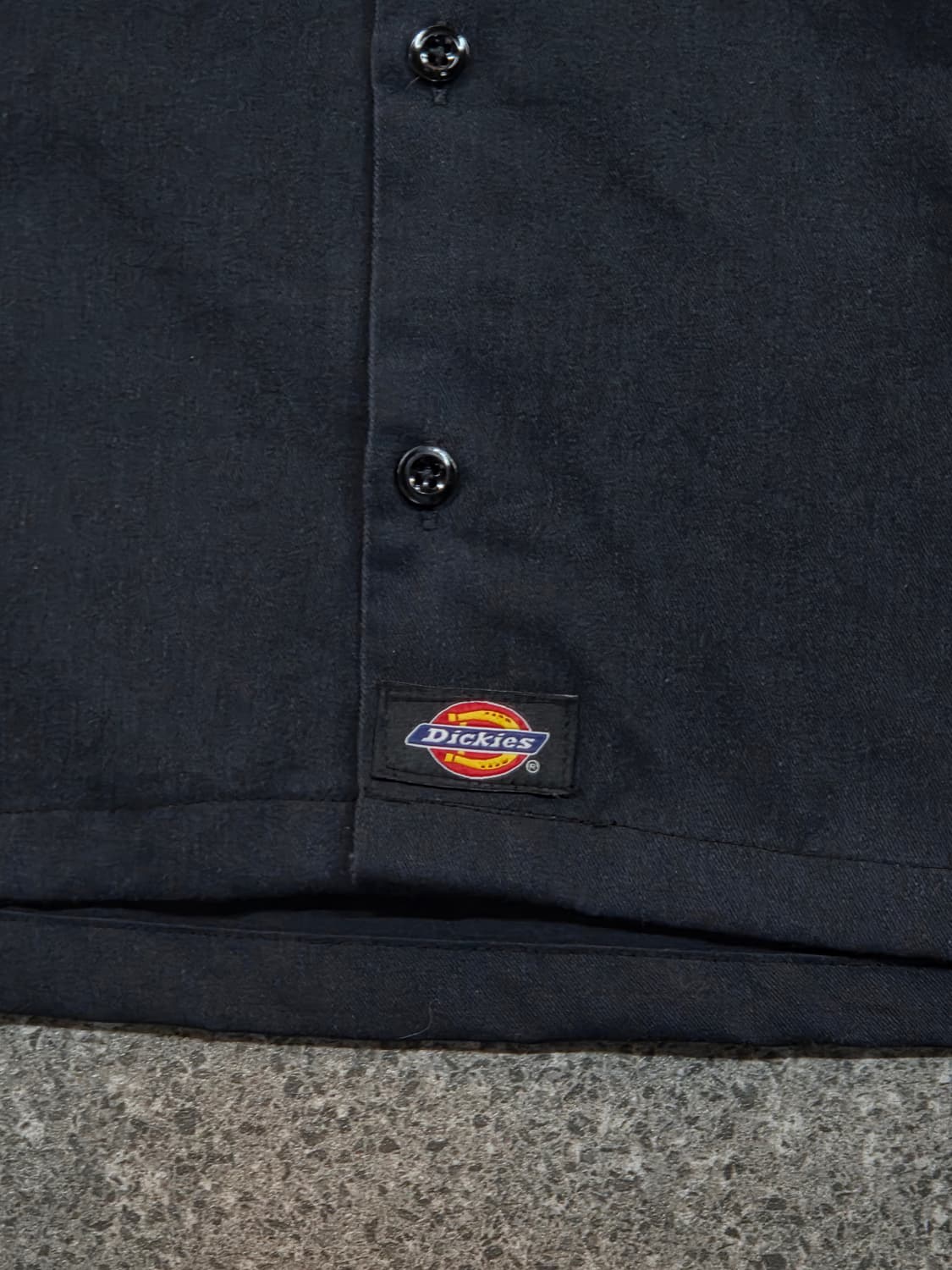 Dickies 디키즈 블랙 그레이 반팔셔츠 상품이미지4