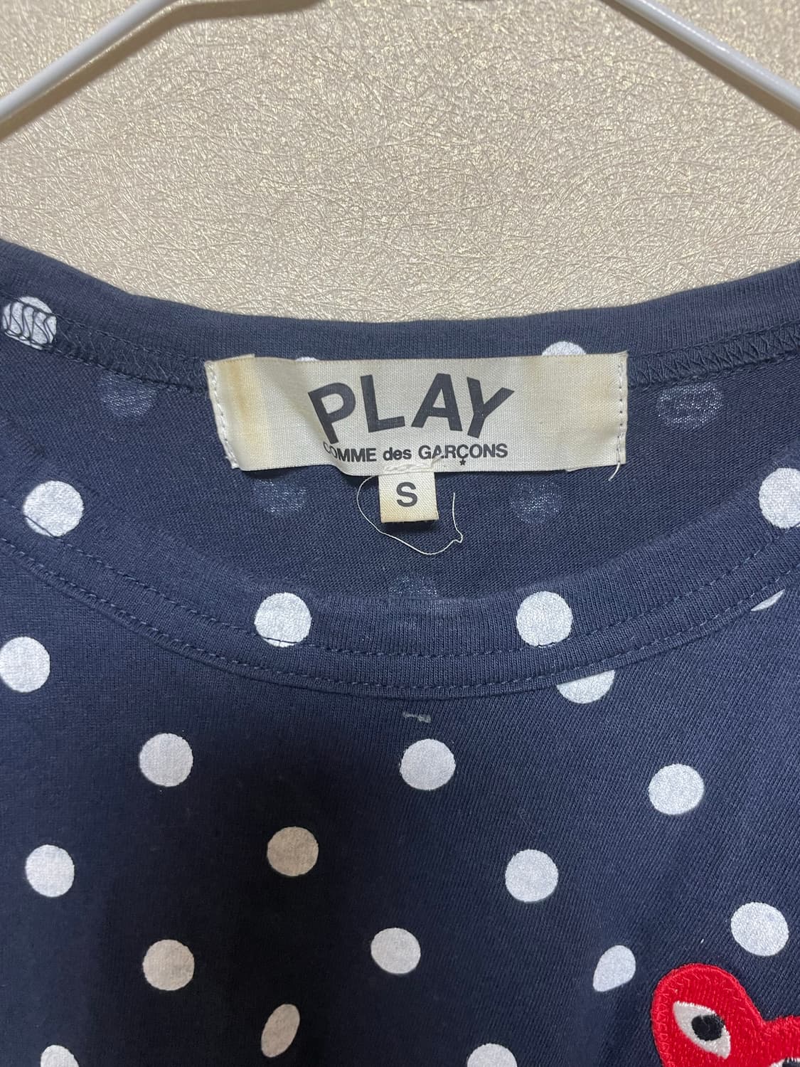 꼼데가르송 도트 롱슬리브 상품이미지2