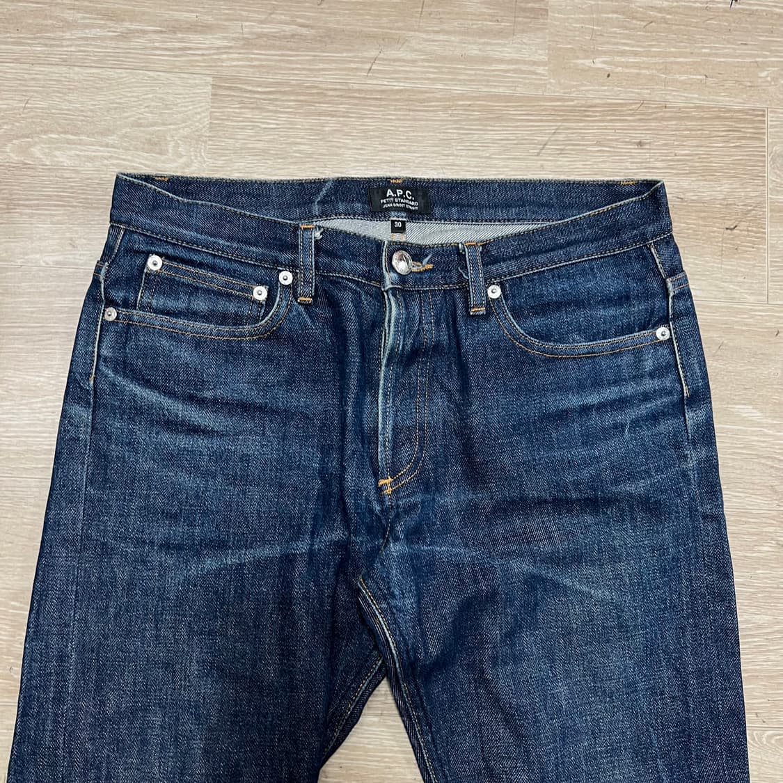 A.P.C. 아페쎄 남성 쁘띠 스탠다드 워싱 데님진 청바지 [진청] 30 상품이미지2