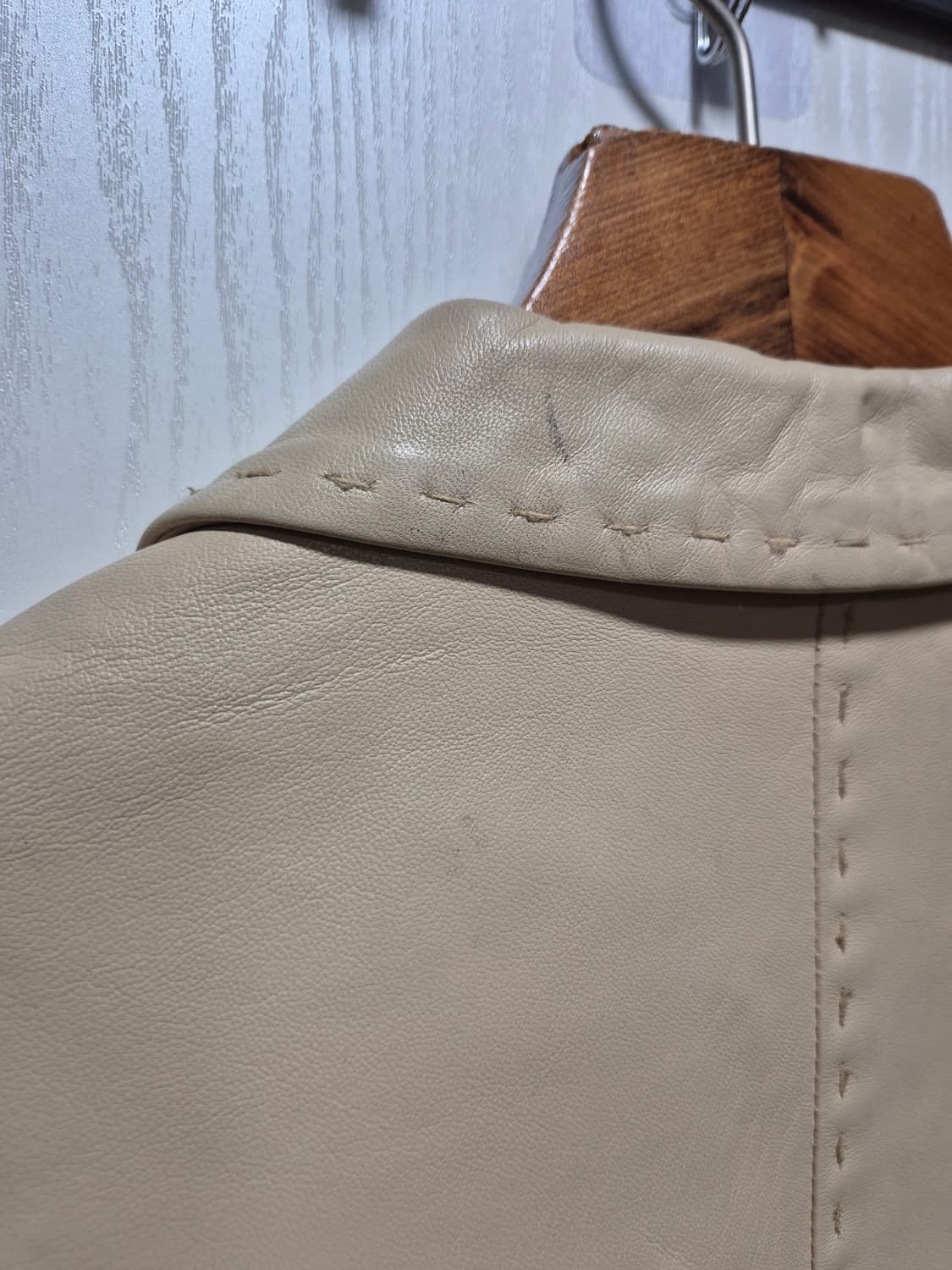 R.P.B 베이지 양가죽 자켓 상품이미지8