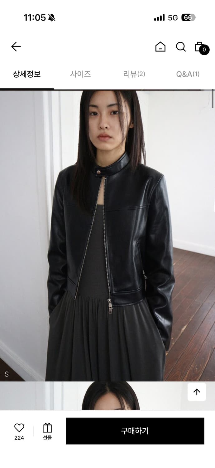 카일로 RACING LEATHER JACKET (BLACK)- S 상품이미지6