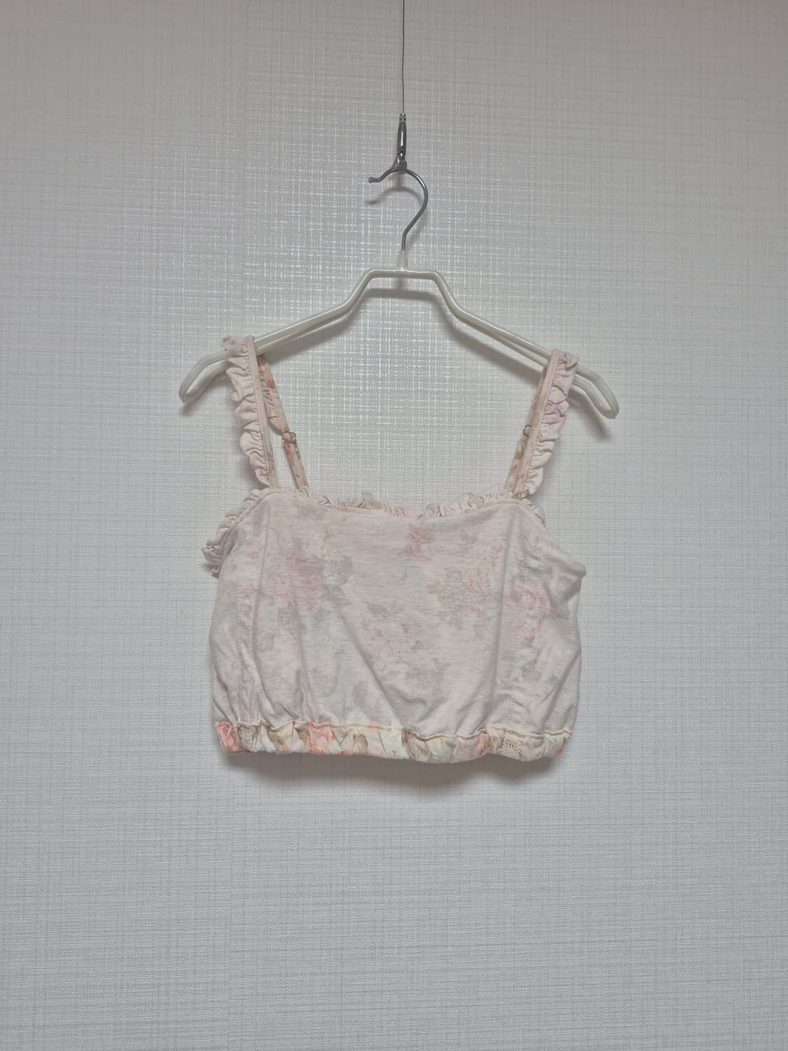 리즈리사 수선템 핑크 플로럴 브라탑 상품이미지4