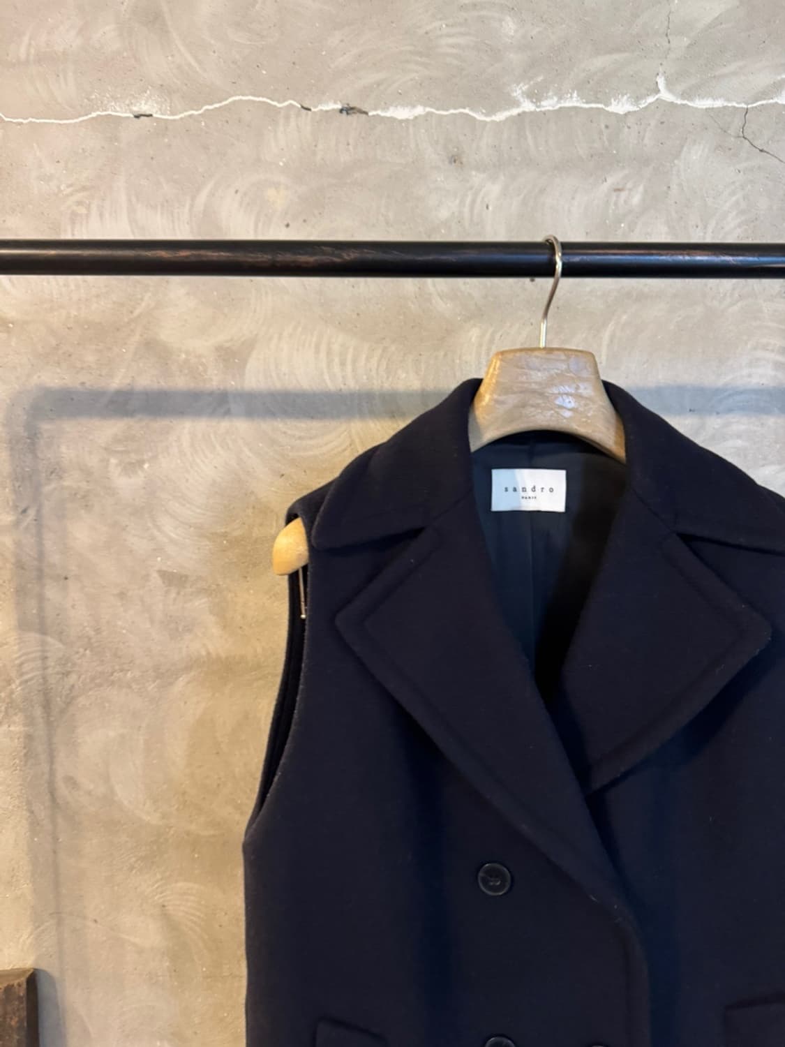 산드로 슬리브리스 코트 55~66 상품이미지8