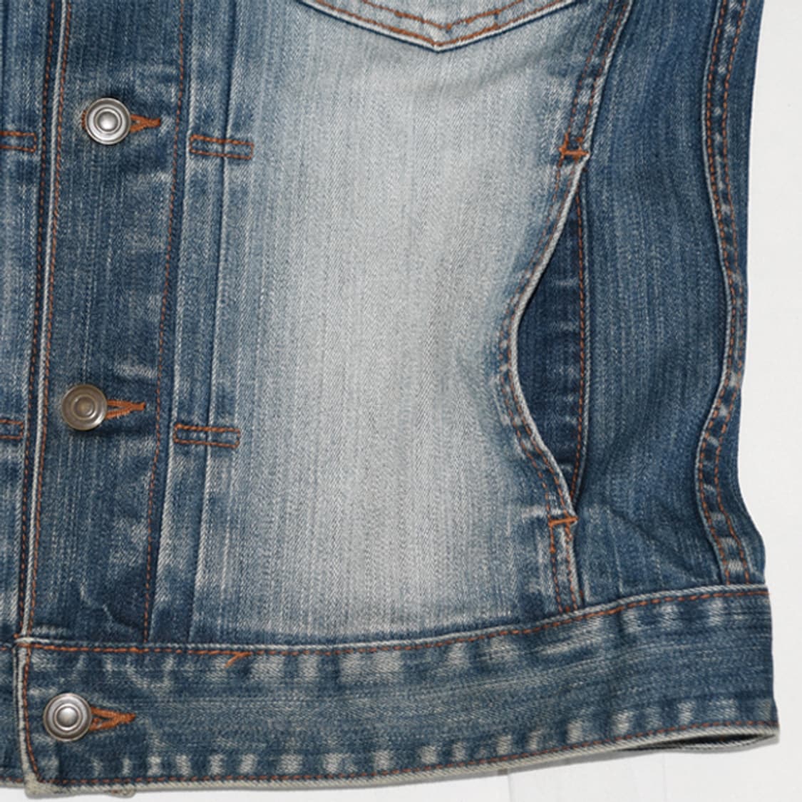 MONSIEUR NICOLE 빈티지워싱데님자켓 상품이미지8