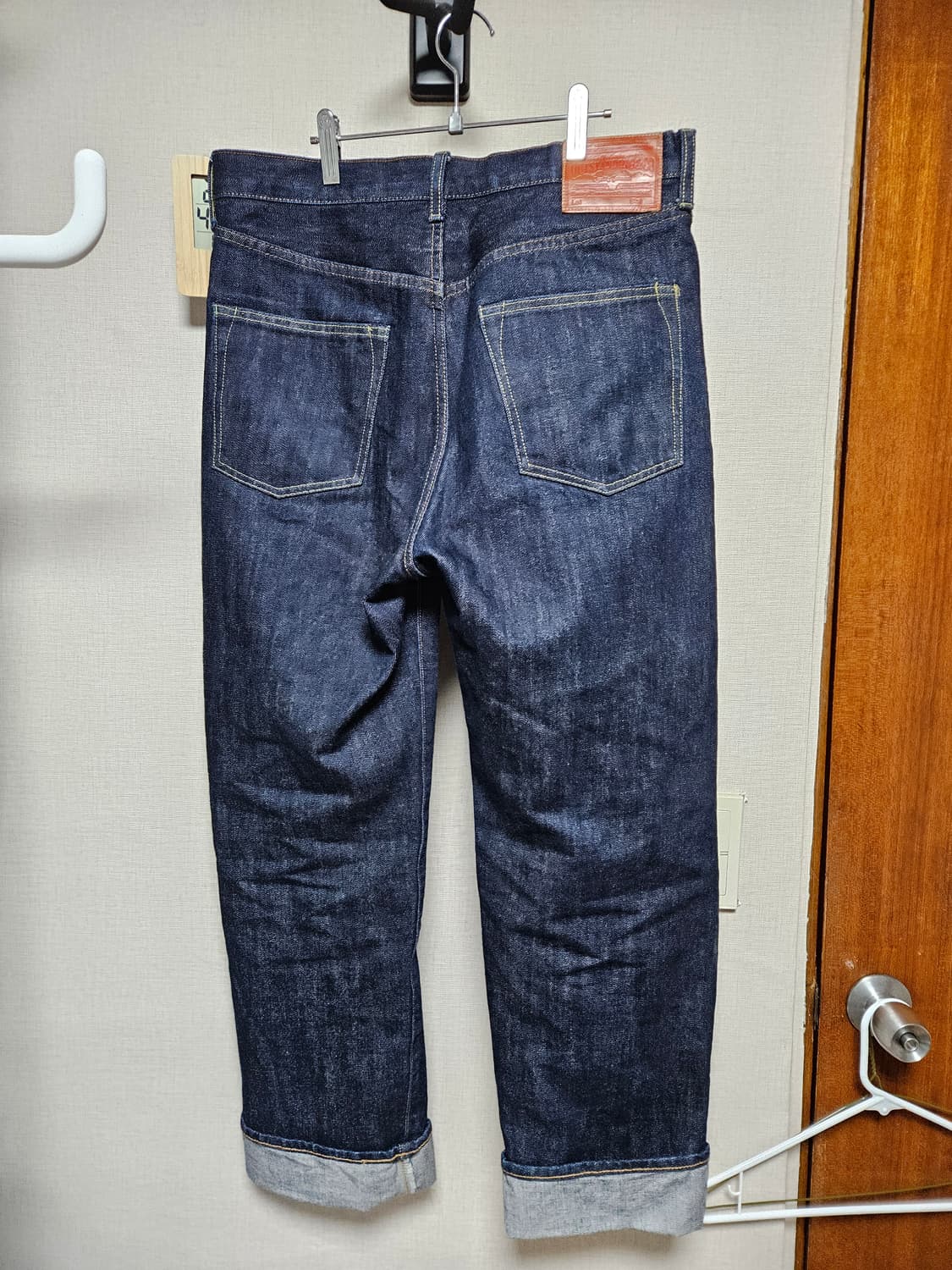 아웃스탠딩 40S 셀비지 스트레이트 데님 팬츠 30사이즈 상품이미지2