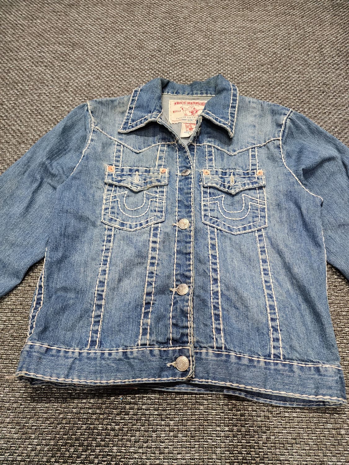 트루릴리젼 데님 지미슈퍼 자켓 L 상품이미지7