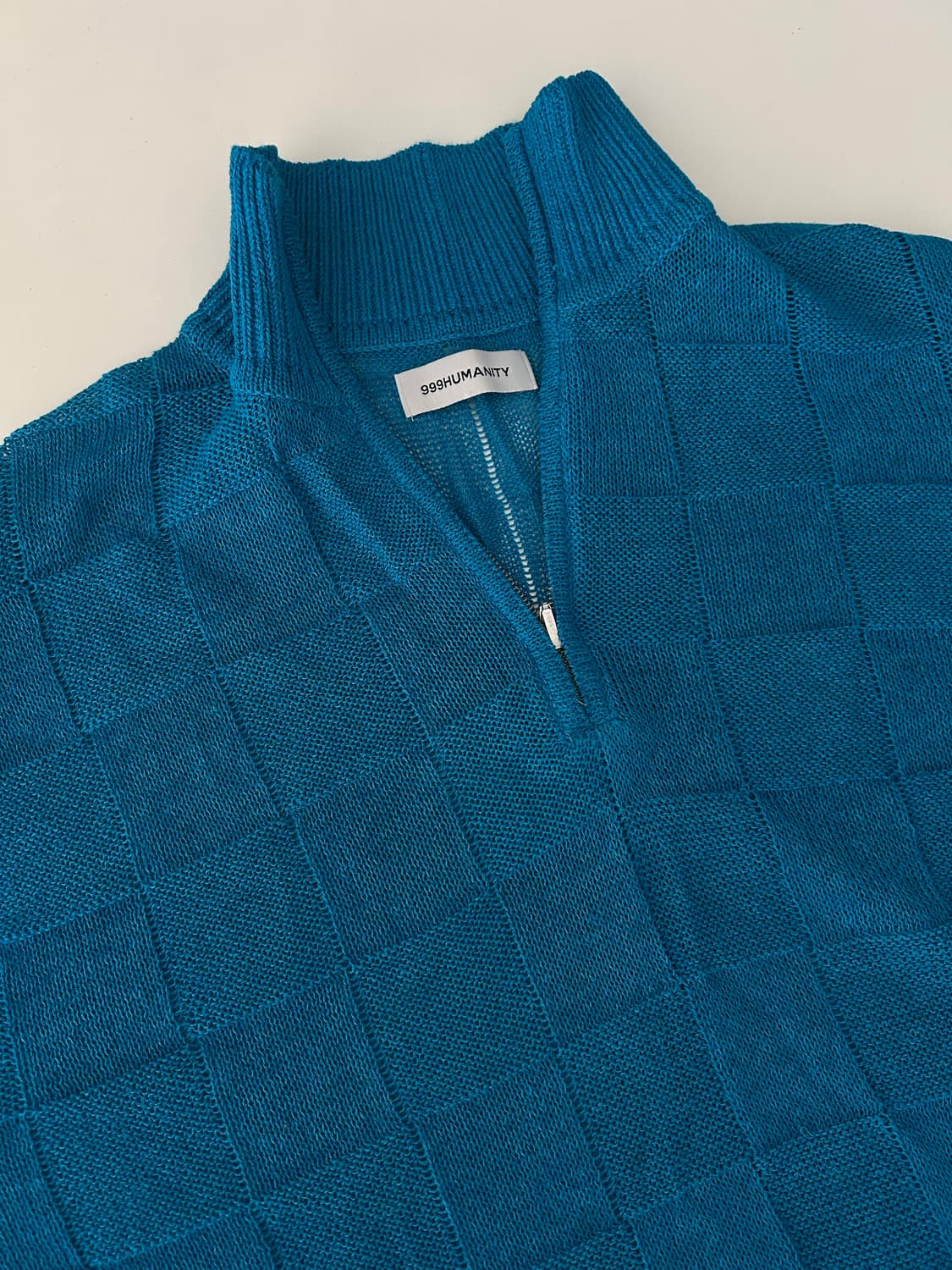 999휴머니티 린넨 니트 집업 상품이미지4