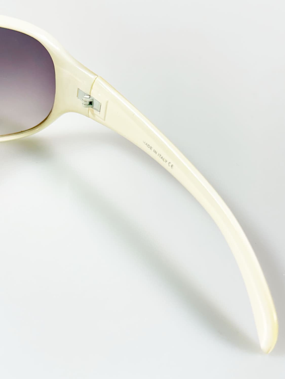 아이보리 오버사이드 스퀘어 프레임 빈티지 선글라스 상품이미지6