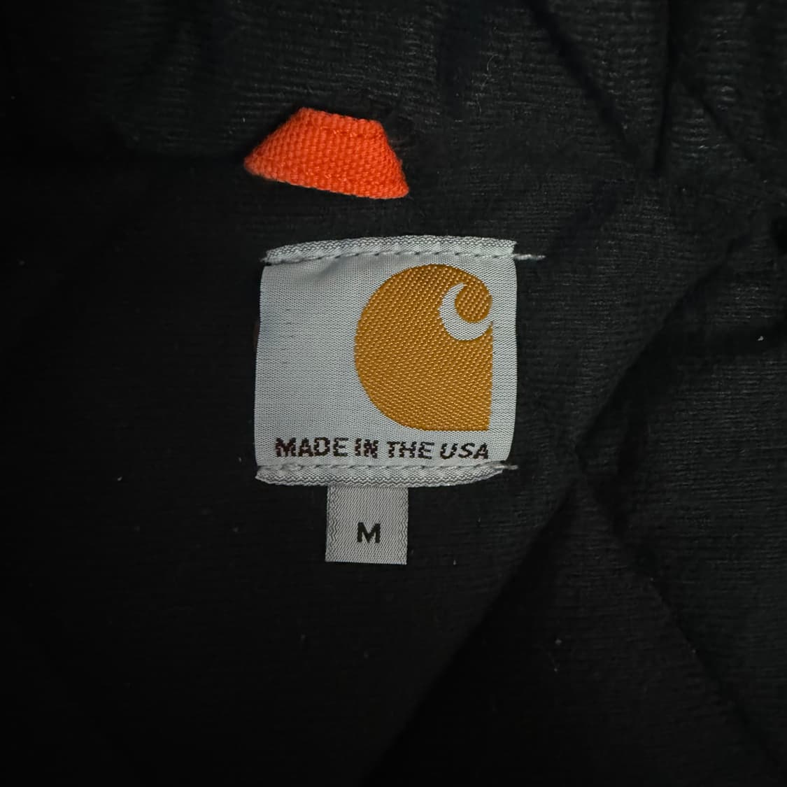 칼하트 j140 덕 액티브 자켓 오렌지 상품이미지3