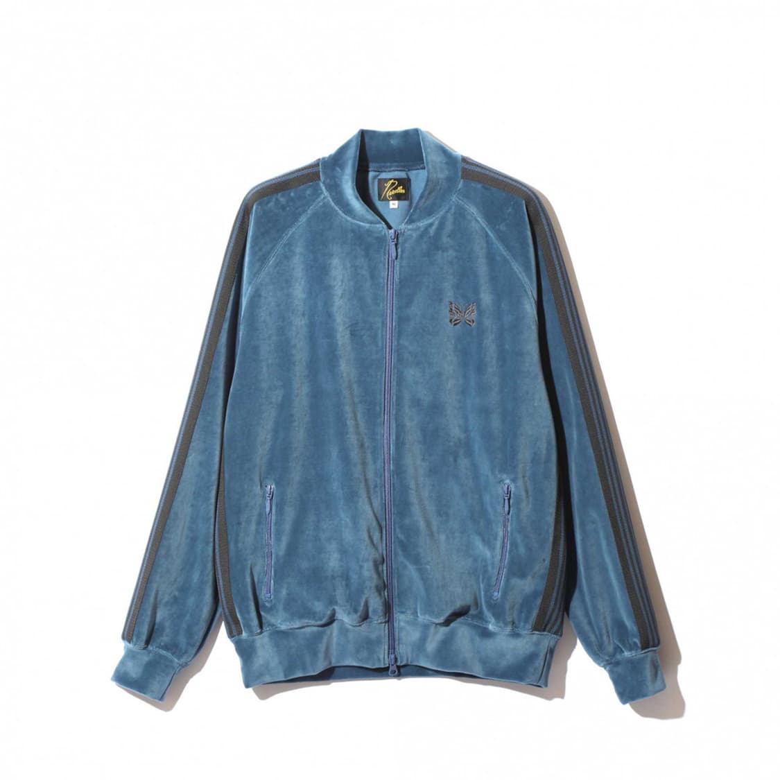 니들스 벨벳 트랙탑 블루 상품이미지1