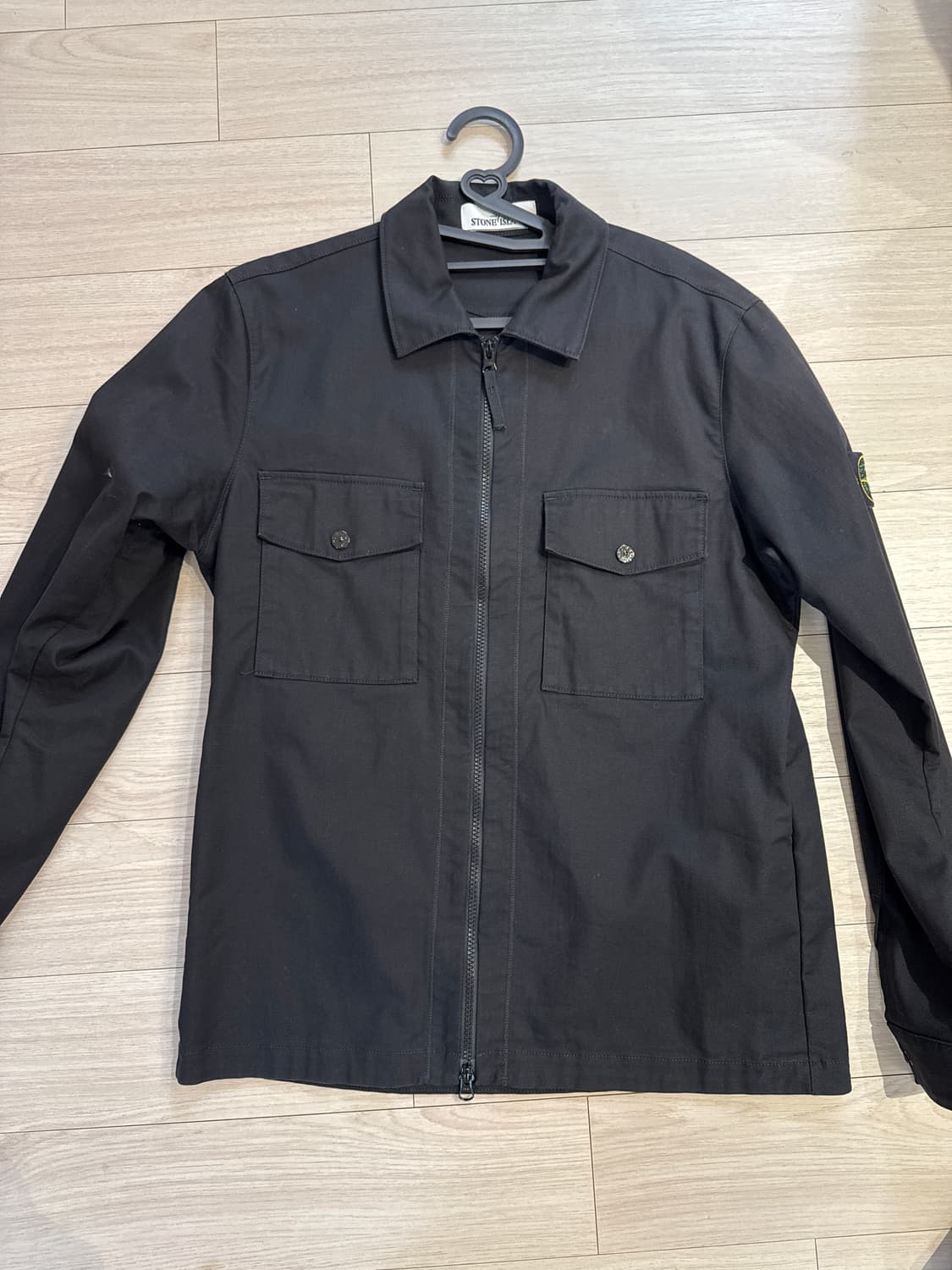 스톤아일랜드 캔버스 코튼 오버셔츠 M 상품이미지1