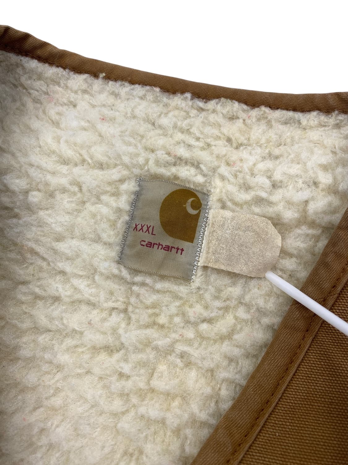 70‘s 칼하트 덕 캔버스 쉐르파 베스트  상품이미지8