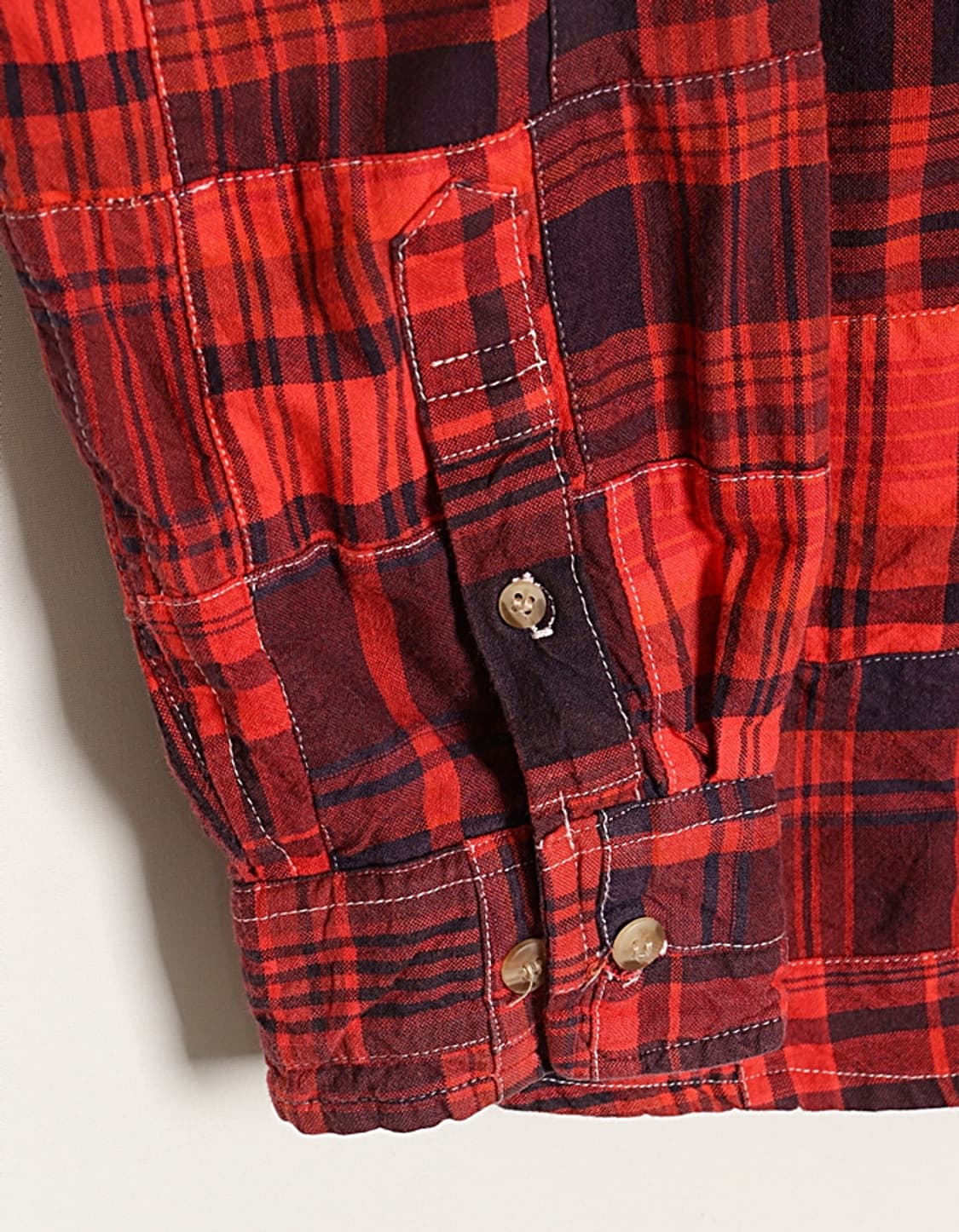 HOUSE OF BLUES PatchWork Shirts 상품이미지4