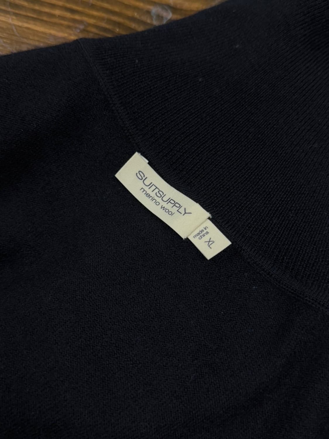 수트서플라이 메리노울 터틀넥 니트 100~103 상품이미지7