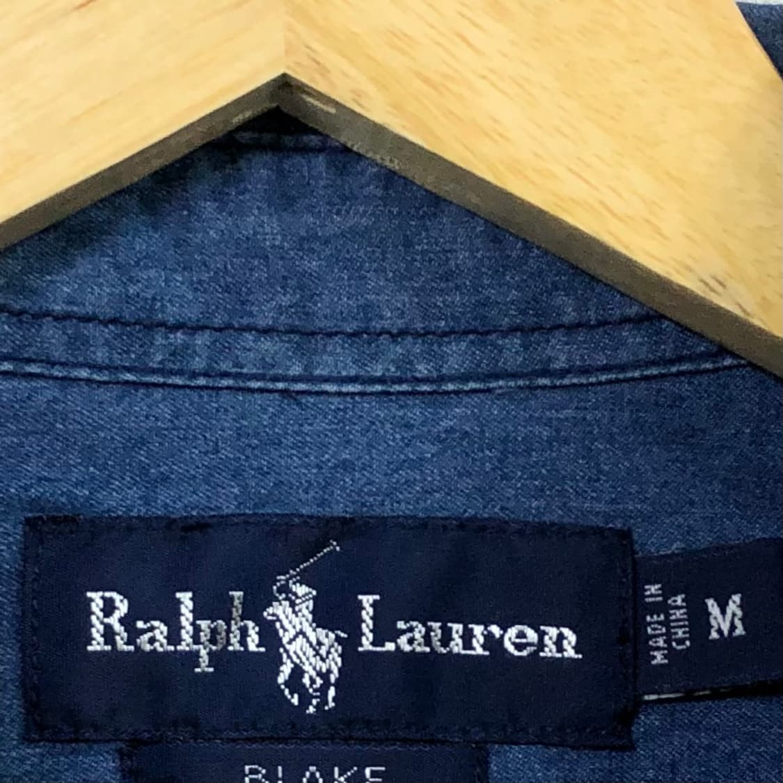 100 폴로 데님 셔츠 상품이미지3