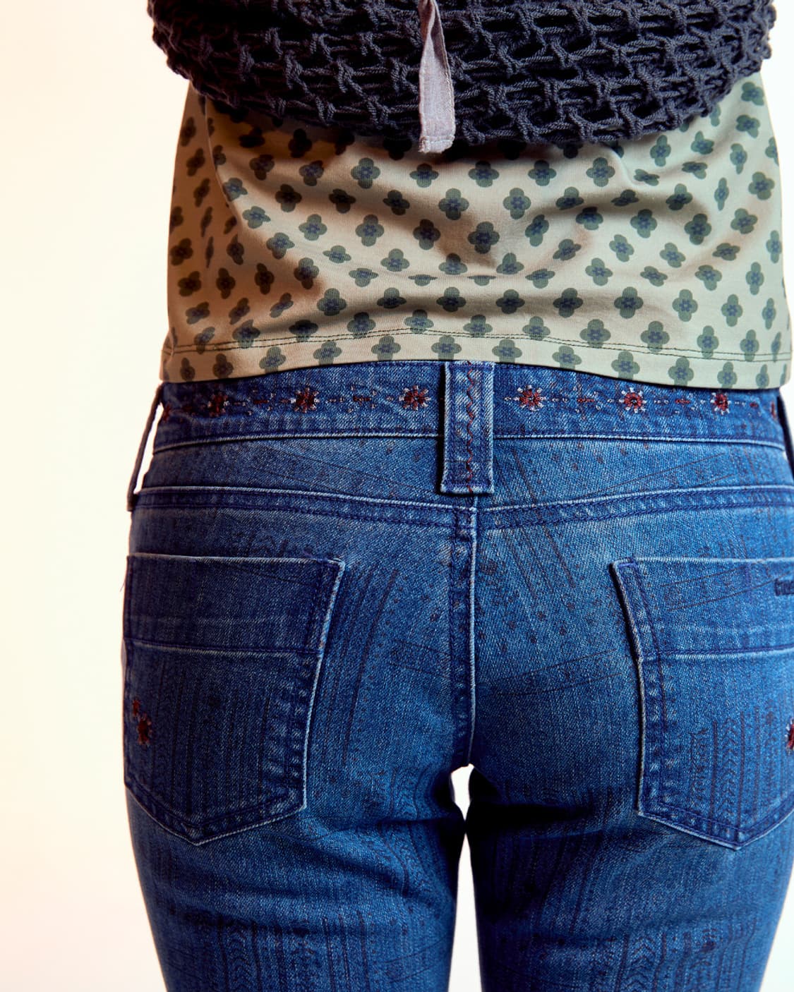 VINTAGE BOOTCUT DENIM PANTS BLUE 상품이미지4